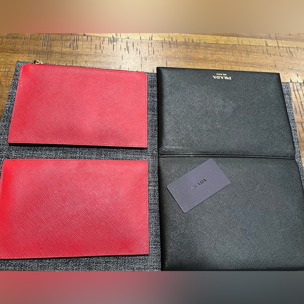 Prada coated canvas wallet - Picture 3 of 6